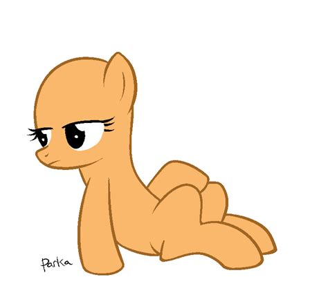 Earth Pony Base 01 by ParkaBases on DeviantArt