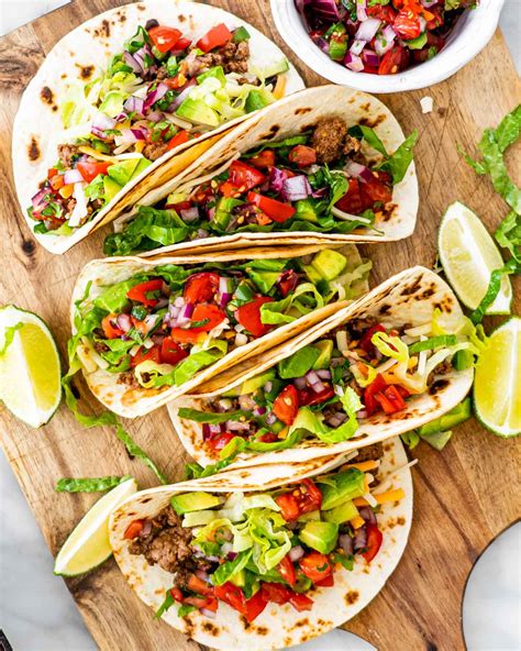 Easy Ground Beef Tacos - Jo Cooks