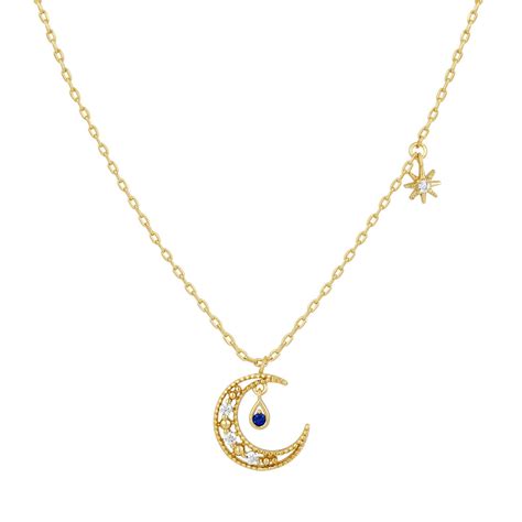 Blue Moon Necklace – Girls Crew