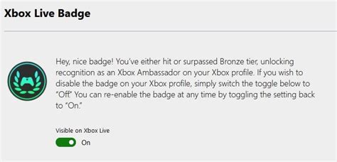 Xbox Ambassadors to Get Badges for Their Xbox Live Profile