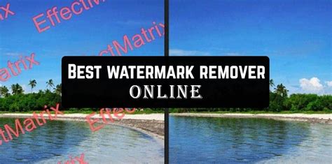 Best 4 Watermark Remover Online - Erase Watermark From Photos