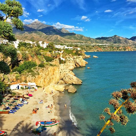 The Best Beaches in Nerja Spain - Nothing Familiar