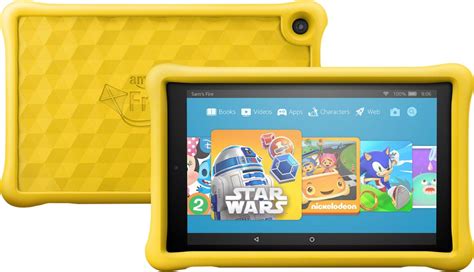 Best Buy: Amazon Fire HD 10 Kids Edition 10.1" Tablet 32GB Yellow ...