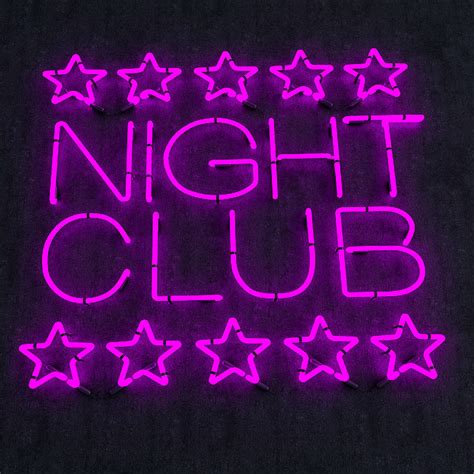 3D model Night Club Neon Sign VR / AR / low-poly | CGTrader