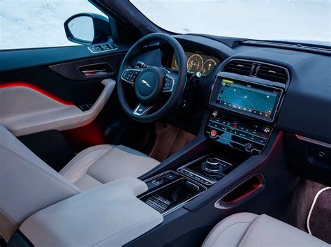 Jaguar F Pace Interior 2020 - dustercannedair