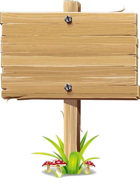 Transparent Wooden Board Clipart Wood Signage Clipart Png Png | Images and Photos finder