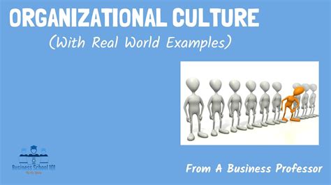 Organizational Culture (With Real World Examples）| Strategic Management | From A Business ...