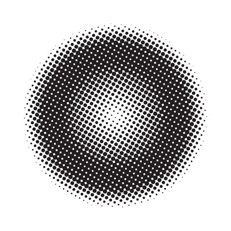 Circle halftone pattern background 13332905 Vector Art at Vecteezy