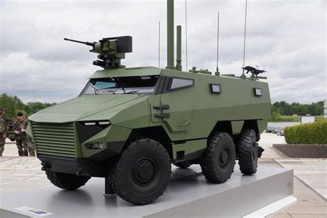 The VBMR Griffon armored vehicle is being ordered by the French Directorate General of Armaments ...