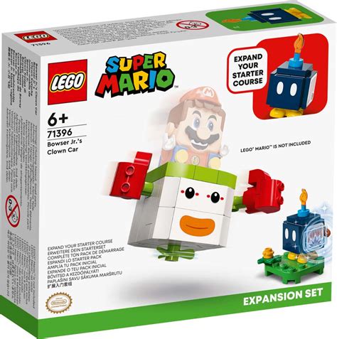 LEGO® Super Mario 71396 Bowser Jr.’s Clown Car Expansion Set - Build ...