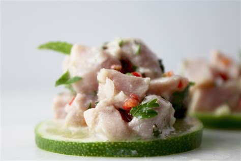 Spicy Tuna Ceviche | My Delicious Blog