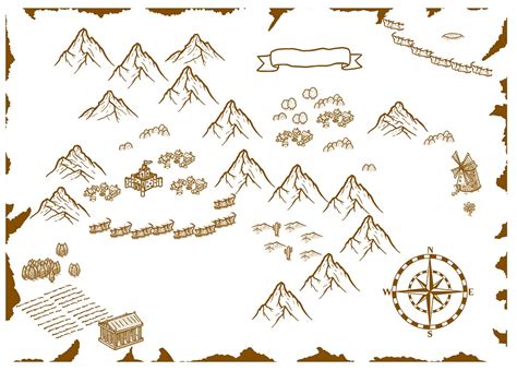 Download Fantasy, Map, Drawing. Royalty-Free Stock Illustration Image - Pixabay