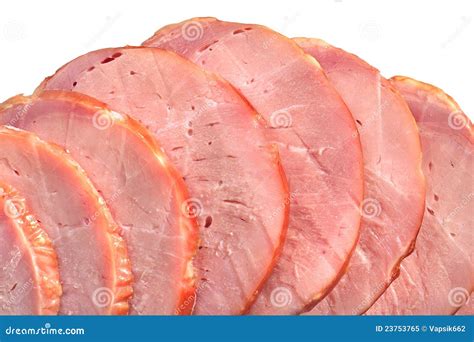 Ham slices stock image. Image of viands, slices, cooking - 23753765