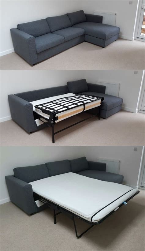 IKEA Vimle sofa bed | Sofa bed design, Ikea vimle sofa, Bed design