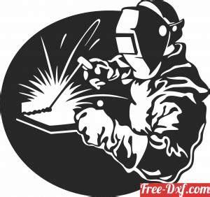 Download Welder clipart designs High quality free Dxf files, Svg,