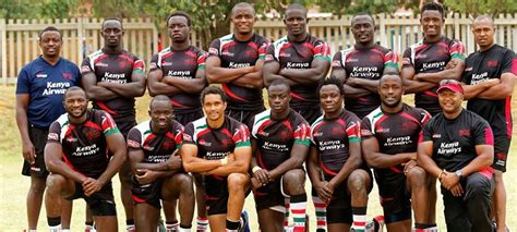 Current Kenya Rugby Sevens squad