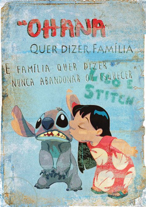 Poster Lilo And Stitch Ohana Lilo E Stitch Ohana Lilo E Stitch | Images and Photos finder