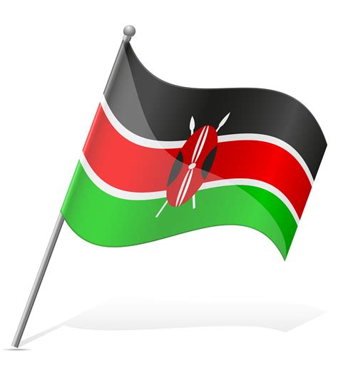 flag of Kenya vector illustration 509144 Vector Art at Vecteezy