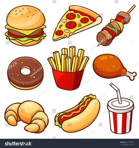 Bad Fast Food Clipart