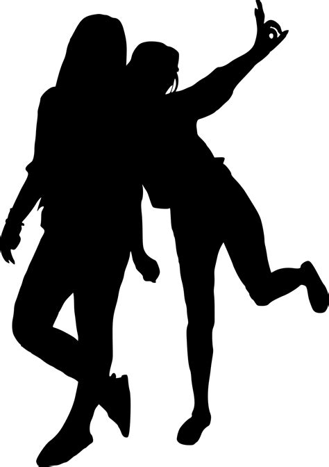 8 Girl Group Photo Silhouette (PNG Transparent) | OnlyGFX.com