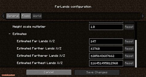 Farlands Mod (1.17.1, 1.16.5) - Bring Back the Far Lands & FartherLands - Mc-Mod.Net