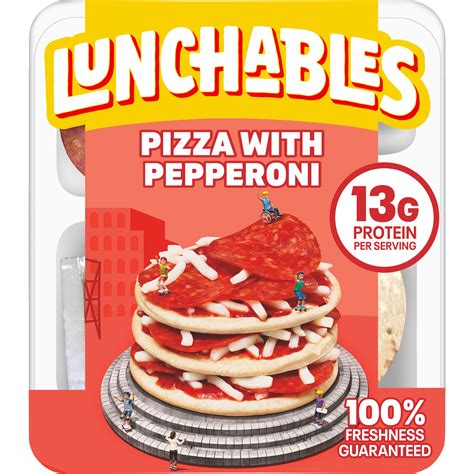 Lunchables Lunch Combinations Pizza with Pepperoni - Shop Snack trays at H-E-B