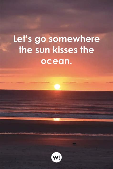 39 beach sunset quotes best for your sunset beach captions – Artofit