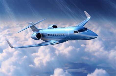 Premium AI Image | Skybound Jet Plane