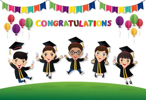 Happy graduation day vector illustration of students celebrating – Artofit