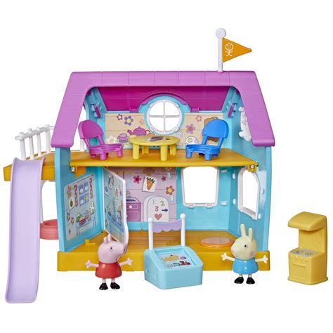 Peppa Pig Peppa’s Club Peppa’s Kids-Only Clubhouse Playset Preschool ...