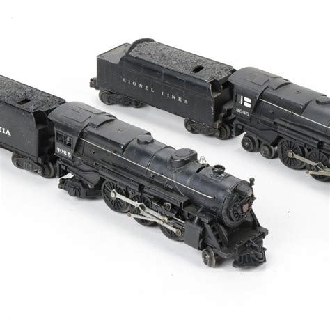 Lionel O-Gauge Pennsylvania 2025 and 2035 Steam Locomotives with Tenders | EBTH