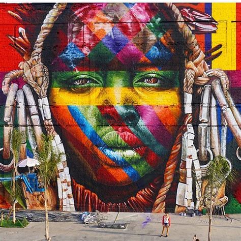 Instagram photo by Eduardo Kobra • Aug 8, 2016 at 10:28pm UTC | Murals ...