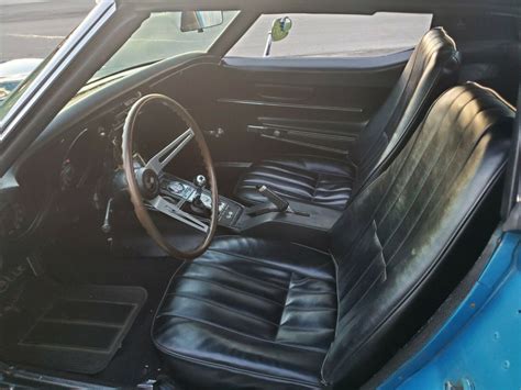 blue corvette interior | Barn Finds