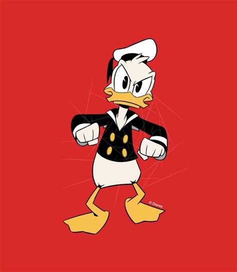 Donald Duck Angry PNG Free Download - Files For Cricut & Silhouette ...