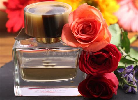 Rose and perfume stock photo. Image of floral, glamour - 23322760