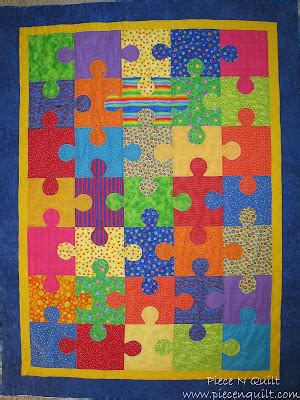 Piece N Quilt: Puzzle Quilt