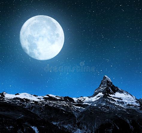 Matterhorn stock image. Image of cold, european, beauty - 43260995