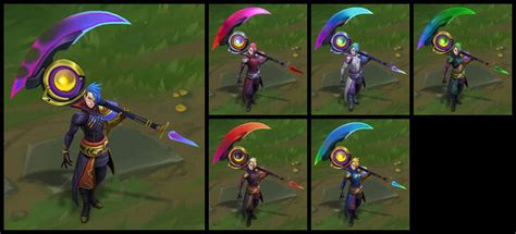 Odyssey Kayn chromas revealed! : r/KaynMains