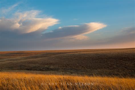 Dusk over Prairie : KS1431 : Gary Alan Nelson Photography