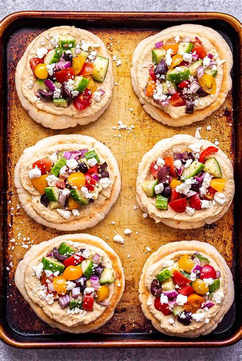 Greek Pita Pizzas - Recipe Runner