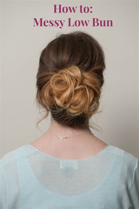 Hair how-to: Chic Messy Low Bun Tutorial - The Beauty Minimalist