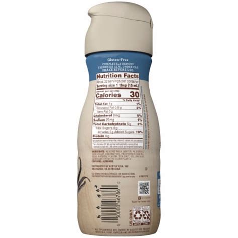 Coffee-mate® Natural Bliss® Vanilla Almond Milk Liquid Coffee Creamer, 16 fl oz - Pick ‘n Save