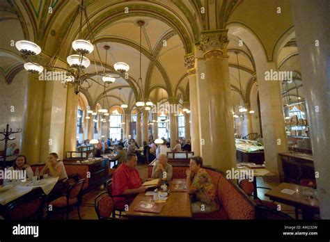 Cafe Central interior Vienna Austria Stock Photo - Alamy