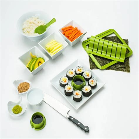 Aliexpress.com : Buy Super Easy Sushi Making Kit DIY Sushi Maker Tools Machine Set Rice Roller ...