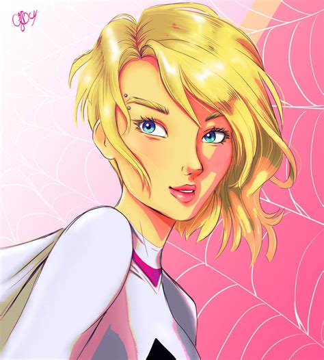 Spider-Verse-Gwen by GiBfic on DeviantArt