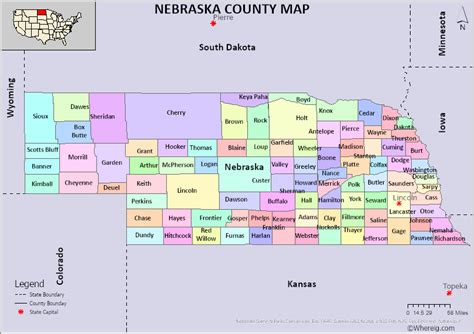 Neb County Map