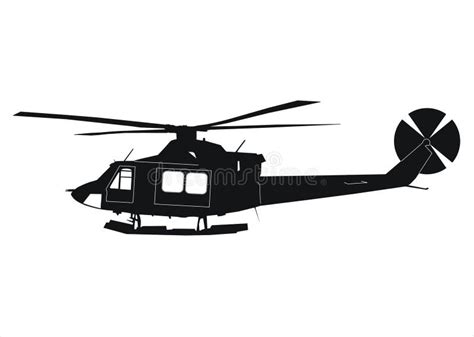 Helicopter Bell 412 stock vector. Illustration of edit - 7172490