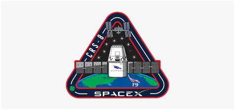 Spacex Dragon Logo Png, Transparent Png - kindpng