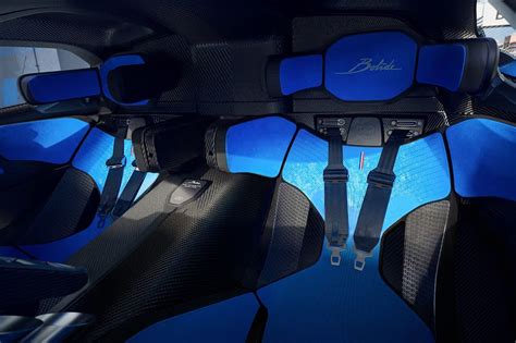 Stunning interior of the Bugatti Bolide is unveiled