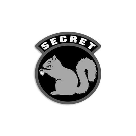 Secret Squirrel Decal | Secret squirrel, Secret, Tactical patches